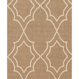 Alfresco ALF-9587 Camel 2'3" x 4'6" Area Rug, Indoor/Outdoor