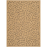 Courtyard Natural and Gold 4' x 5'7" Outdoor Area Rug