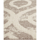 Amsterdam Ivory and Mauve 3' x 5' Outdoor Area Rug