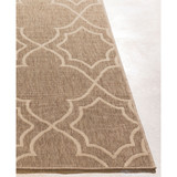 Alfresco ALF-9587 Camel 6' x 9' Area Rug, Indoor/Outdoor