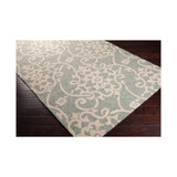 Rain RAI-1103 Sea Foam 5' x 8' Area Rug, Indoor/Outdoor