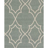 Alfresco ALF-9589 Sage 2'3" x 11'9" Runner Area Rug, Indoor/Outdoor