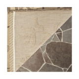 Swirling Garden MSR4251 Creme 2'7" x 5' Outdoor Area Rug