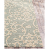 Rain RAI-1103 Sea Foam 8' Round Area Rug, Indoor/Outdoor