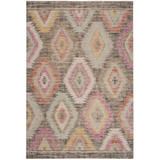 Montage Gray and Multi 3' x 5' Outdoor Area Rug