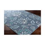 Alfresco ALF-9673 Charcoal 8'9" x 12'9" Area Rug, Indoor/Outdoor