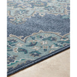 Alfresco ALF-9670 Charcoal 2'3" x 11'9" Runner Area Rug, Indoor/Outdoor