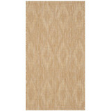 Courtyard Natural 2'7" x 5' Outdoor Area Rug