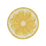 Frontporch Lemon Slice 3' x 3' Round Outdoor Area Rug