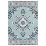 Alfresco ALF-9687 Charcoal 2'3" x 4'6" Area Rug, Indoor/Outdoor