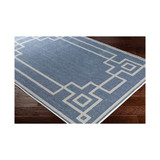 Alfresco ALF-9654 Charcoal 8'9" x 12'9" Area Rug, Indoor/Outdoor