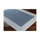 Alfresco ALF-9682 Charcoal 7'6" x 10'9" Area Rug, Indoor/Outdoor