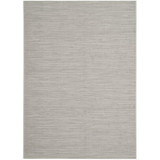 Courtyard Light Gray 6'7" x 9'6" Sisal Weave Outdoor Area Rug