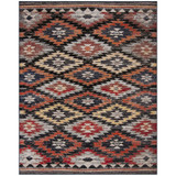Montage Rust and Multi 9' x 12' Outdoor Area Rug