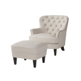 Tafton Club Chair and Ottoman Set, 2 Piece