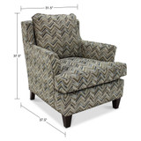 Erika Fabric Club Chair