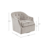 Qwen Tufted Accent Chair