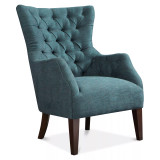 Adelyn Button Tufted Wing Back Chair