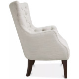 Adelyn Button Tufted Wing Back Chair