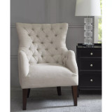 Adelyn Button Tufted Wing Back Chair