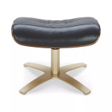 Annaldo Leather Swivel Chair & Ottoman 2-Pc. Set