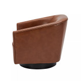 Gaven Wood Base Swivel Chair