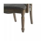 Rory Fabric Oval Back Accent Chair