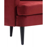 Elle Décor Celeste Tufted Velvet Accent Chair