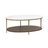 Drew & Jonathan Boulevard Oval Cocktail Table