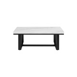 Lucca 48" Marble Top Cocktail Table