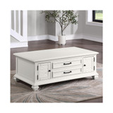 Charlestown 48" Wide Wooden Farmhouse Lift Top Coffee Table