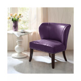 Janie Faux Leather Accent Chair