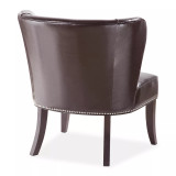 Janie Faux Leather Accent Chair