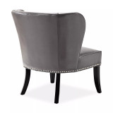 Janie Faux Leather Accent Chair