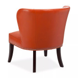 Janie Faux Leather Accent Chair