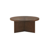 Sadie 36" Round Wood Coffee Table