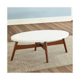 Serena 48" Laminate and Wood Cocktail Table