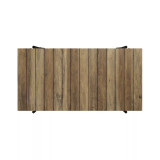 Luther 18" Steel Rectangle Coffee Table