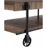 Luther 18" Steel Rectangle Coffee Table