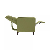 Gruber Pushback Square-Arm Recliner Chairs, Set of 2