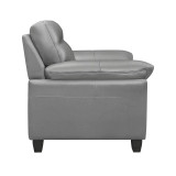 White Label Croydon 42" Leather Accent Chair