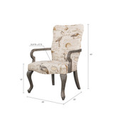 Bridgitte Fabric Accent Chair