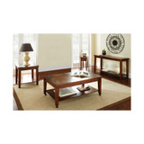 56" Wood Davenport Sofa Table