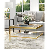 Alexis 32" Square Coffee Table
