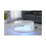 La Villi no Modern Euro Coffee Table with Remote LED Light