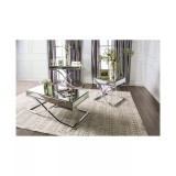 Xander Mirrored Console Table