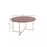 Ines Round Coffee Table