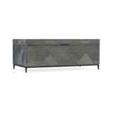 Commerce Market Carved Chest Cocktail Table