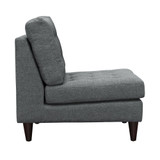 Empress Upholstered Fabric Lounge Chair