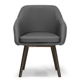 Set of 2 Adaya Arm Chair with Beech Legs